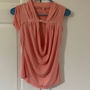 Sleeveless Pink Blouse